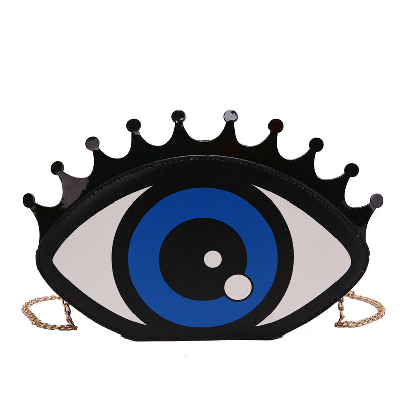 Wholesale PU Eyes Crossbody Bag